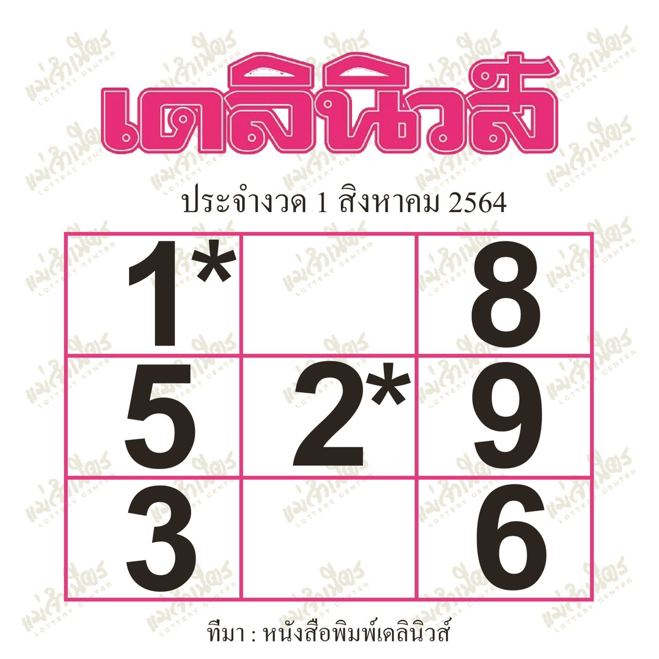 เดลินิวส์ 01-08-64