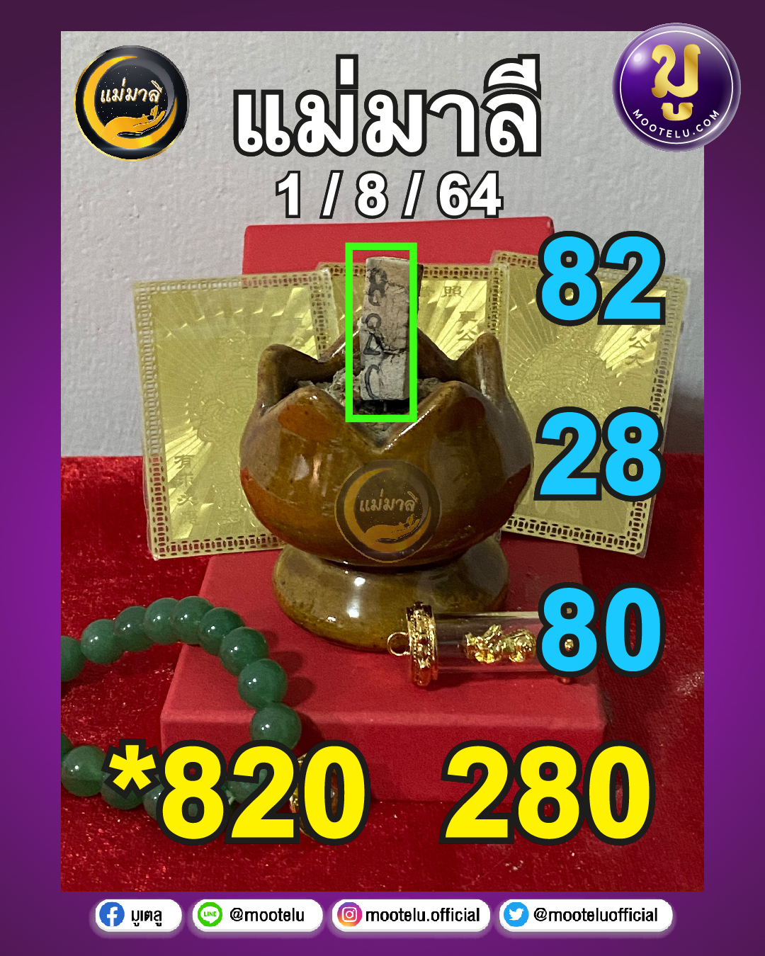 แม่มาลี 01-08-64
