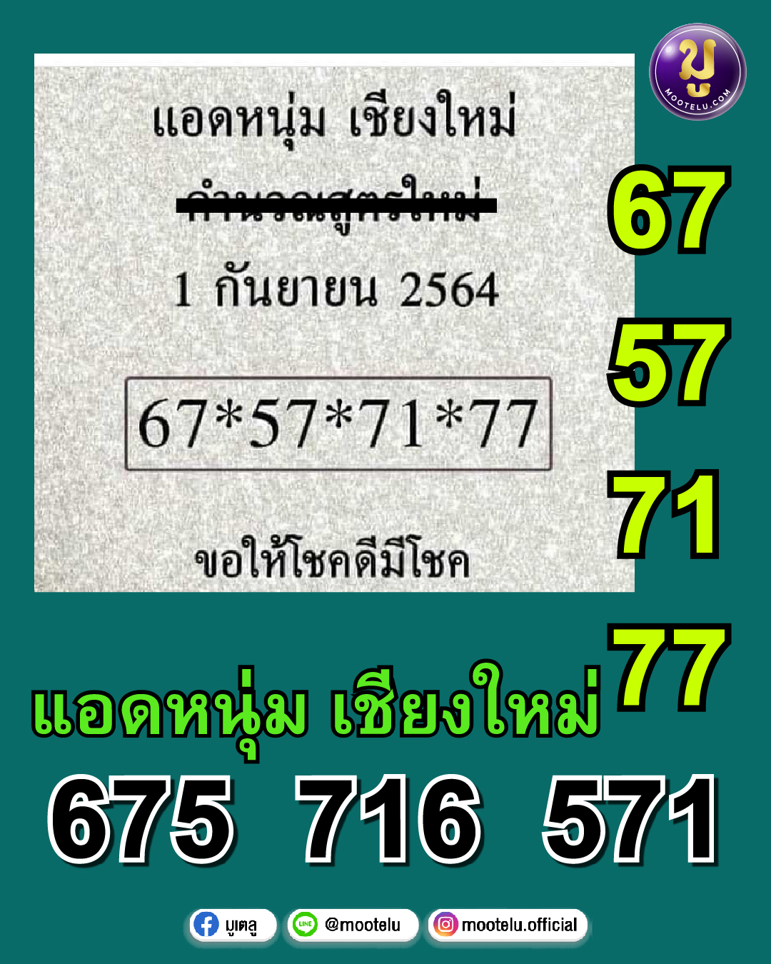 แอดหนุ่มเชียงใหม่ 01-09-64