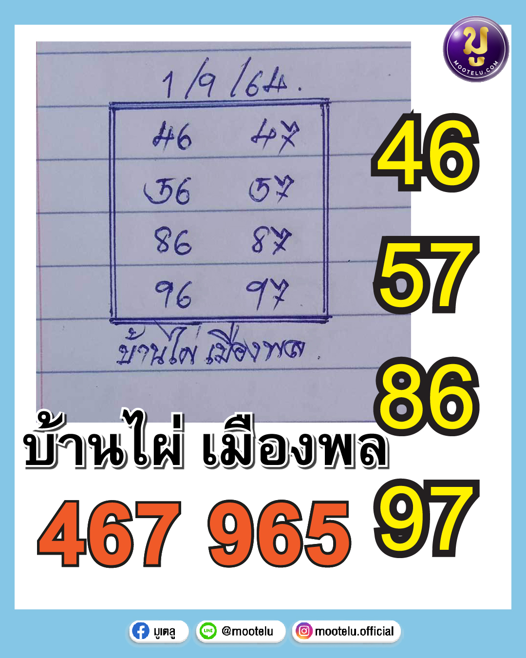 บ้านไผ่เมืองพล 01-09-64