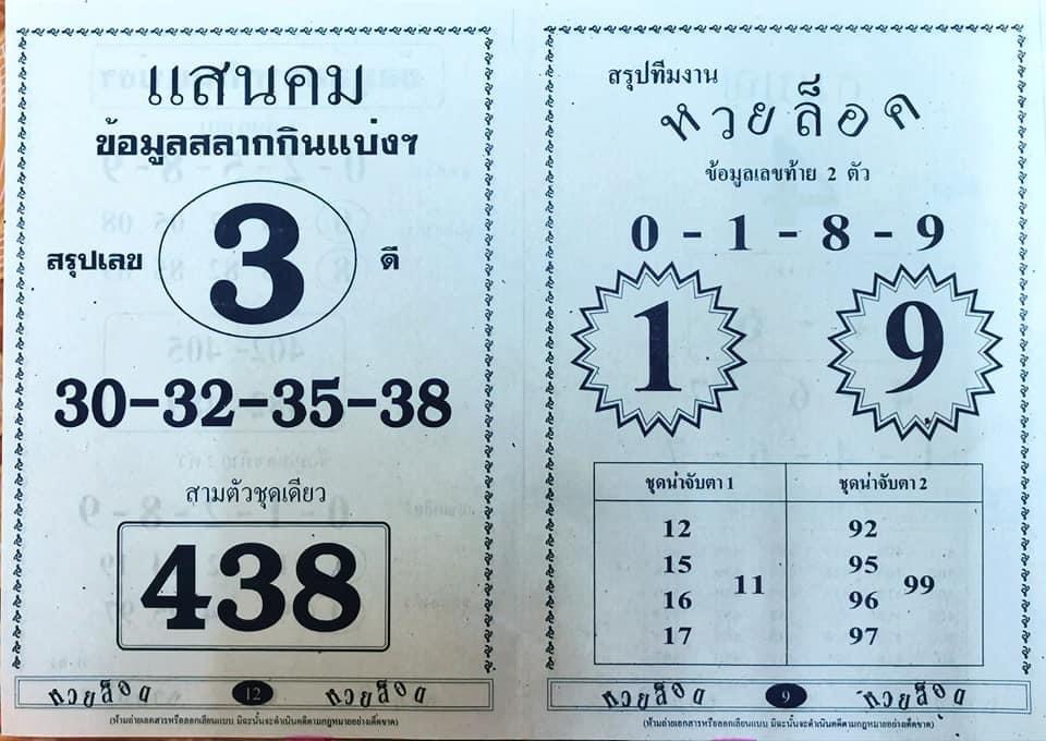 แสนคม 01-09-64