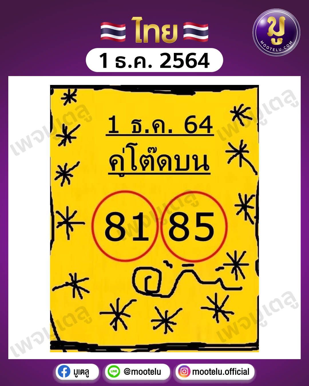 คู่โต๊ดบน 1-12-64