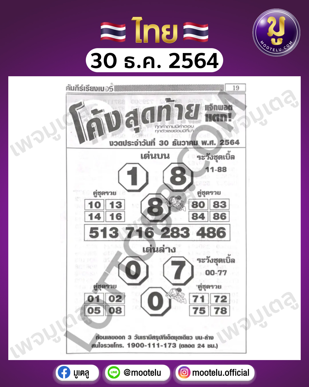 โค้งสุดท้าย 30-12-64