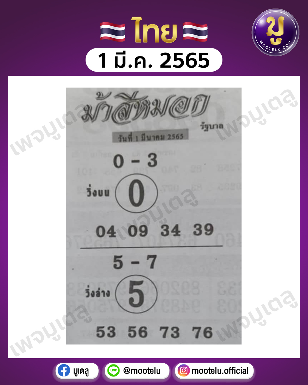ม้าสีหมอก 1-3-65