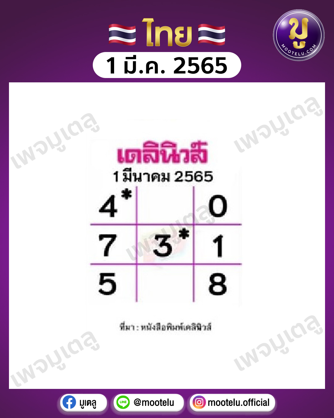เดลินิวส์ 1-3-65