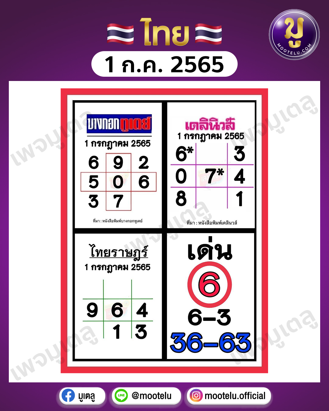 รวมหนังสือพิมพ์ 1-7-65
