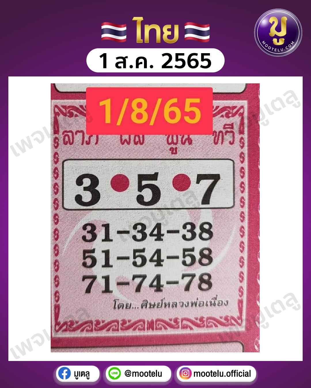 ลาภ ผล พูน ทวี 1-8-65
