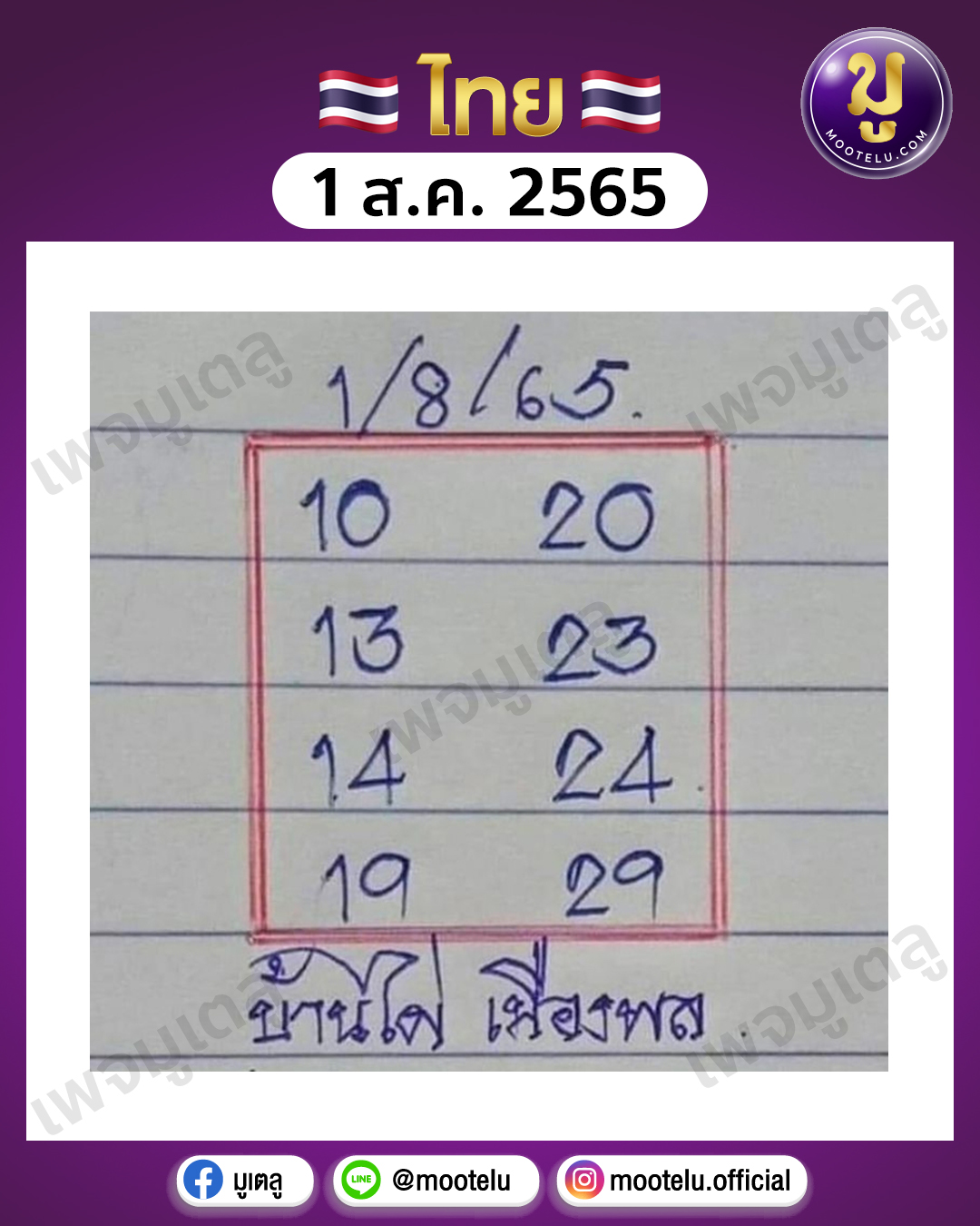 บ้านไผ่ เมืองพล 1-8-65